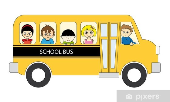 Schulbus für Kindergarten - und Schulkinder 