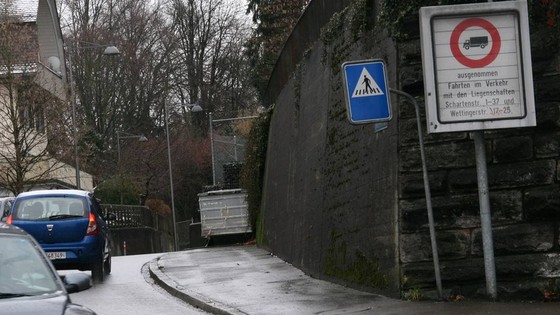 Aufhebung der Verkehrsbeschränkung für die Schartenstrasse im Teilstück Baden. 